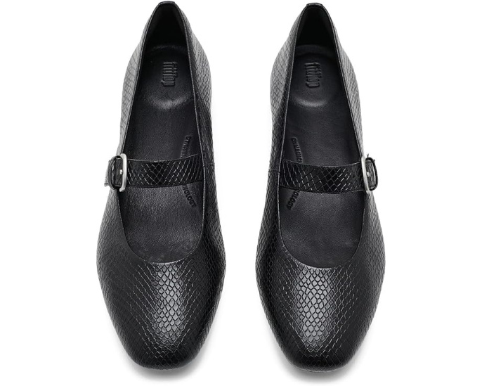 Мэри Джейн Delicato Snake с змеиным принтом FitFlop