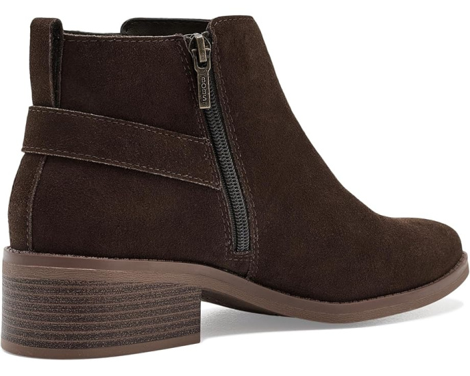 Ботильоны BOBS from SKECHERS Wander Luxe Urban Step с замшевым верхом