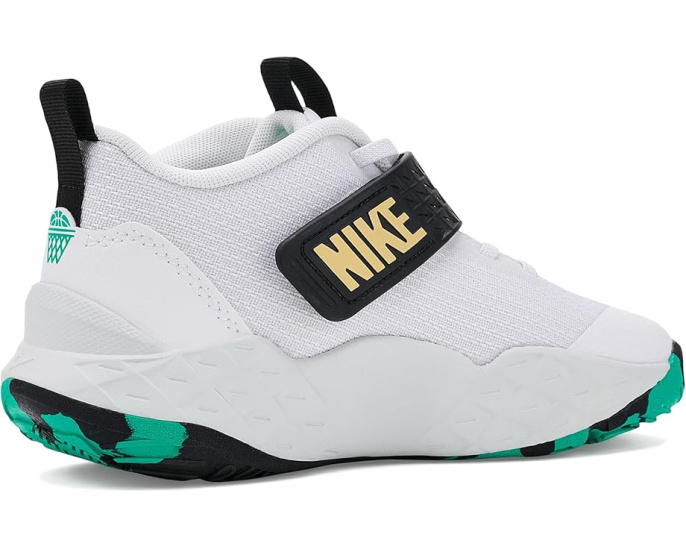 Баскетбольные кроссовки Nike Kids Team Hustle D 12 с эластичными шнурками