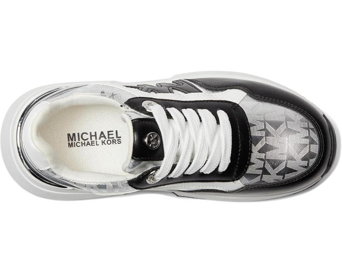 Детские кеды Cosmo Maddy с блестками и круглым носком от MICHAEL Michael Kors