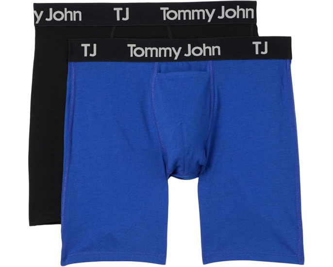Tommy John трусы боксеры Cotton Stretch из хлопка с эластаном, 2 шт