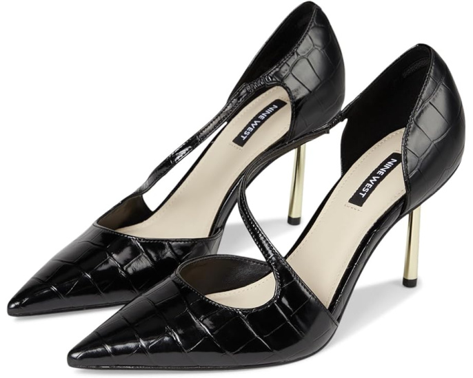 Туфли-лодочки Nine West Dolen с острым носком и асимметричным ремешком