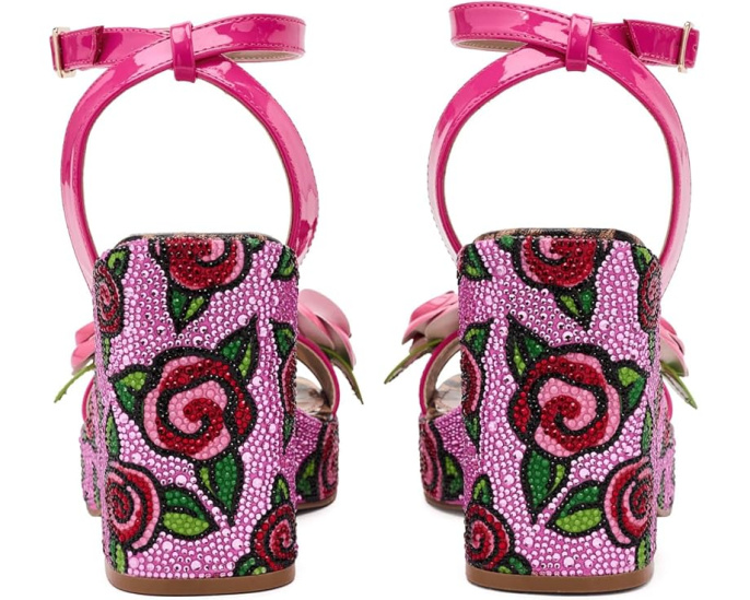 Босоножки Blue by Betsey Johnson Lizzete на платформе с цветочным принтом