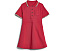 Платье Burberry Kids Romola с воротником поло и клетчатой отделкой