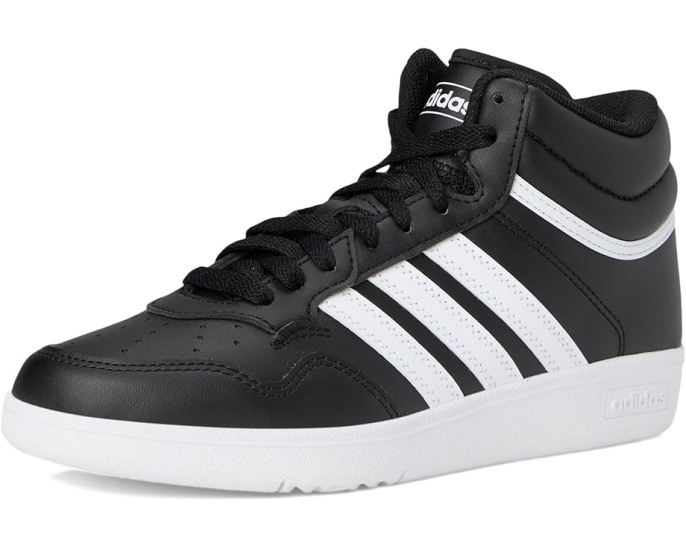 Баскетбольные кроссовки Adidas Hoops 4.0 Mid Top с перфорацией для подростков