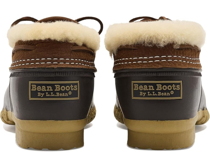 L.L.Bean Rubber Moc с овчинной подкладкой