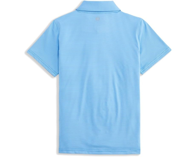 Поло Vineyard Vines Kids Anegada Sankaty с короткими рукавами и эластичной тканью