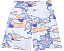 Детские шорты Kenzo Kids Poplin All Over Print с принтом