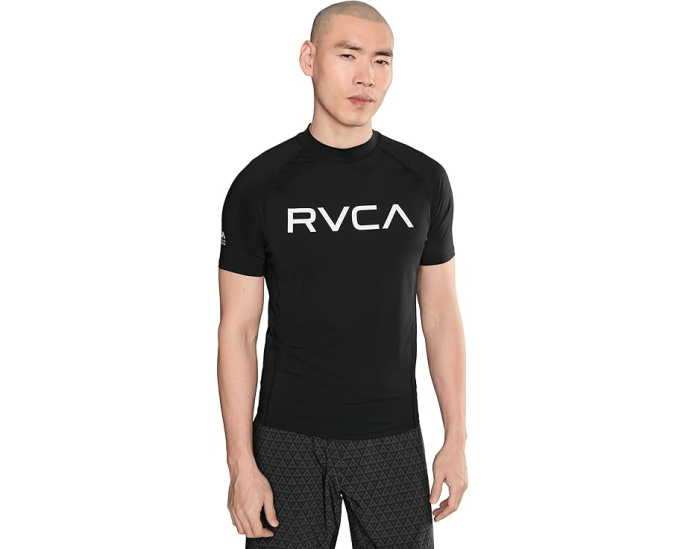 Короткий рашгард RVCA с защитой от солнца