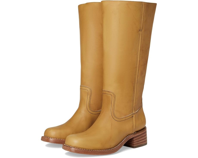 Ботинки Frye Campus 14L для широкой икры с рантом Goodyear