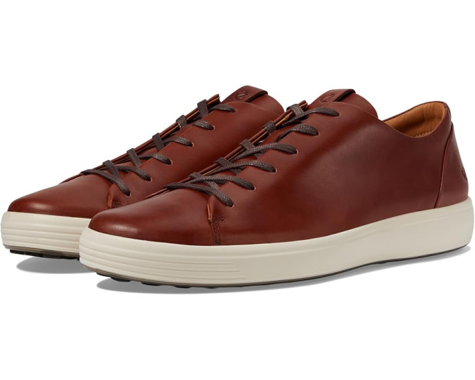 Кроссовки ECCO Soft 7 Premier из премиальной кожи с технологией FLUIDFORM