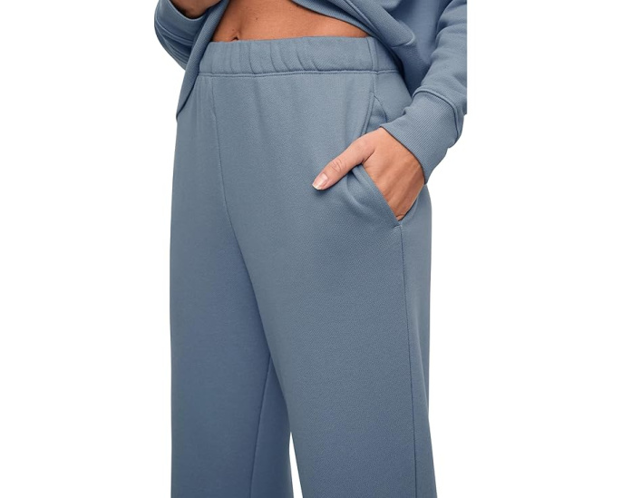 Брюки Eberjey French Terry Jogger из хлопка с манжетами