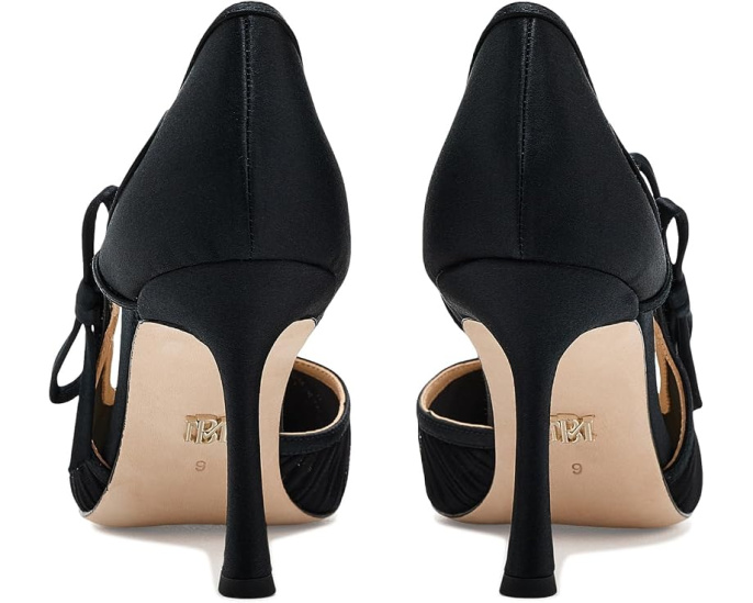 Туфли Badgley Mischka Rayna с бантом и плиссе