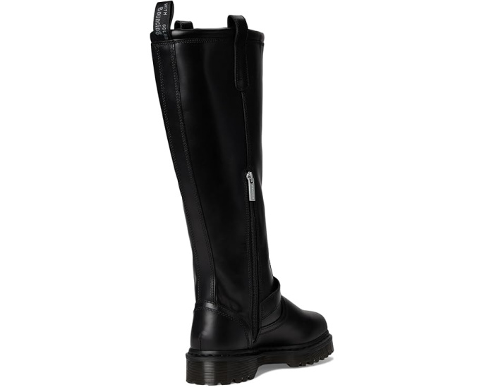 Высокие ботинки Dr. Martens Anistone до колена из состаренной кожи