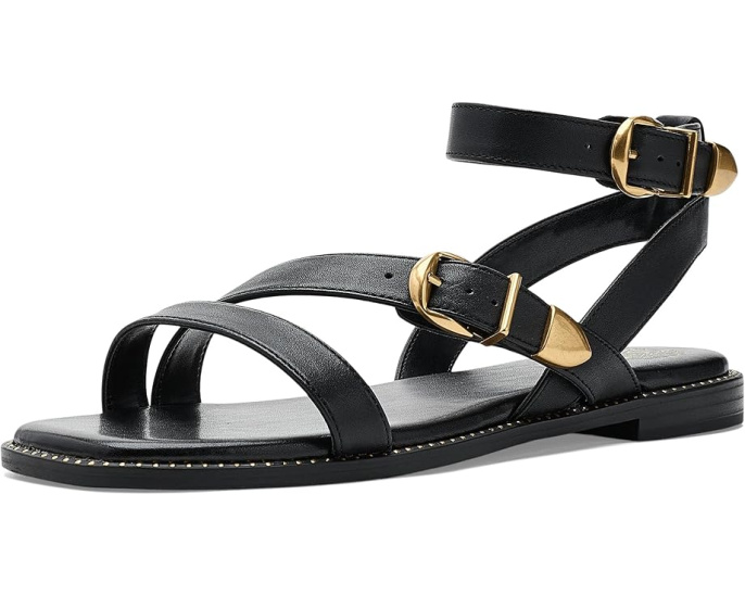 Сандалии Neiko Double Buckle Strappy Flat Vince Camuto с двумя пряжками