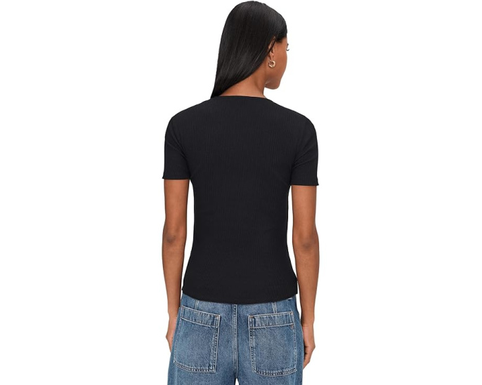 Топ с V-образным вырезом и кружевной отделкой Madewell