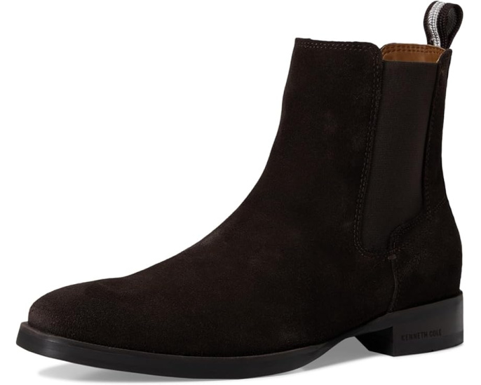 Ботинки Chelsea Raymond из кожи с боковыми вставками Kenneth Cole