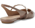 Балетки Stuart Weitzman Emilia Pearlita с ремешком