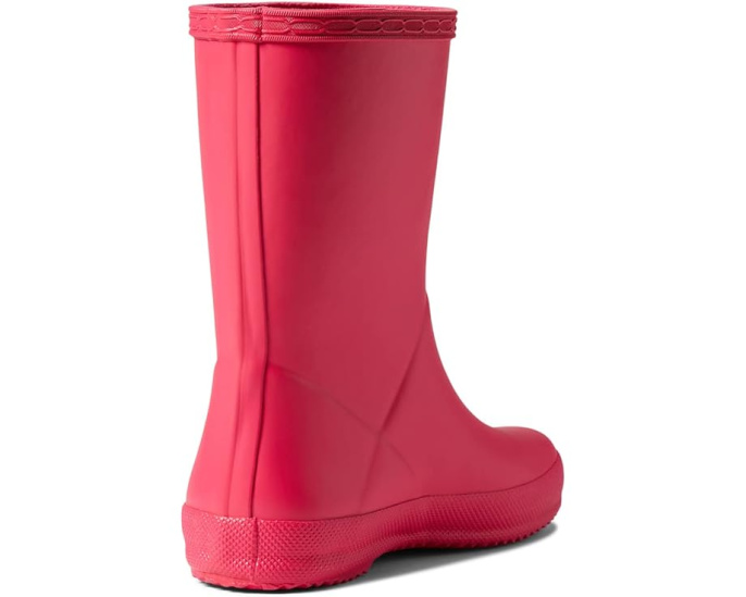Детские резиновые сапоги Hunter Kids First Classic с плоской подошвой для первых луж