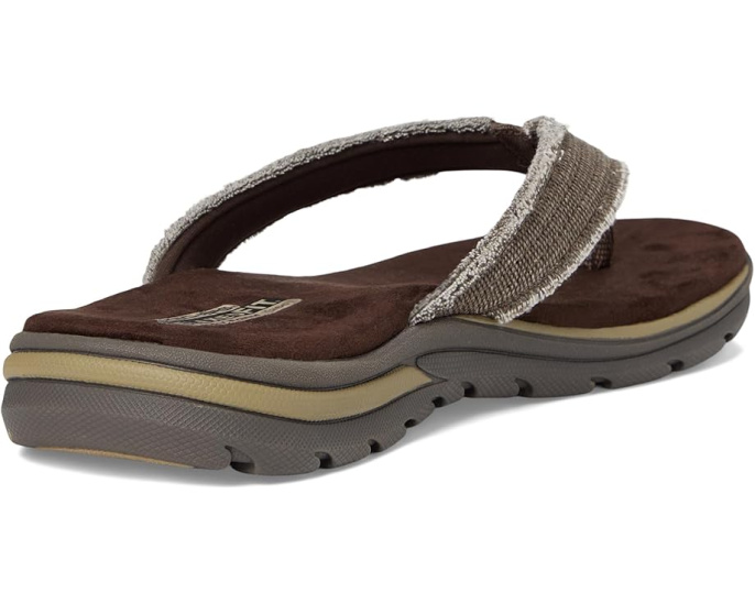 SKECHERS сандалии Relaxed Fit 360 Supreme с тканевым верхом и стелькой Memory Foam