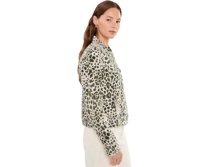 Куртка Tommy Bahama Pacific Leopard Two Palms с необработанным краем и принтом