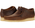 Мокасины Clarks Wallabee с кремовой подошвой для максимального комфорта