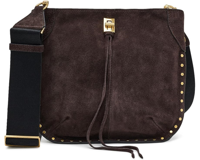 Кожаная сумка через плечо Rebecca Minkoff Darren Slim