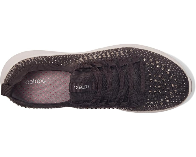 Кроссовки Aetrex Carly Sparkle с поддержкой свода стопы