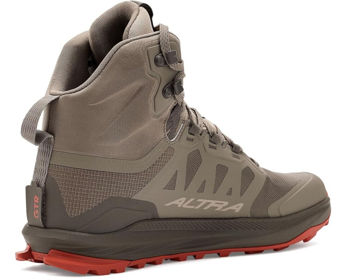 Водонепроницаемые трейловые кроссовки Altra Lone Peak 9 Wp Mid с высоким берцем