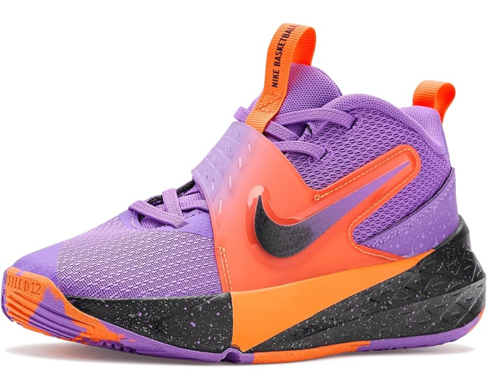 Кроссовки Team Hustle D 12 SE от Nike для малышей с липучкой