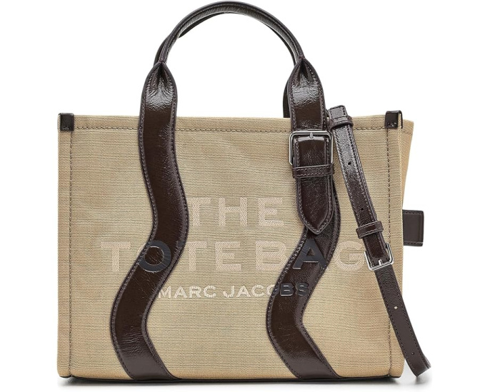 Средняя сумка-тоут из волнистого хлопка Marc Jacobs