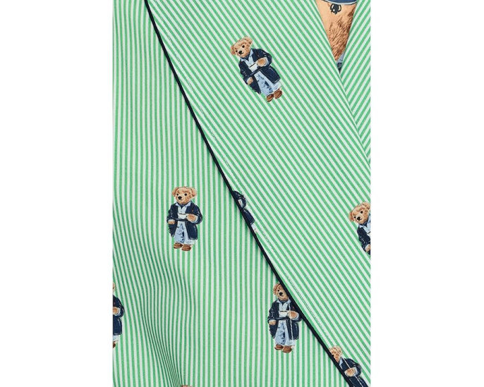 Халат Polo Ralph Lauren Woven Bear с принтом медведей