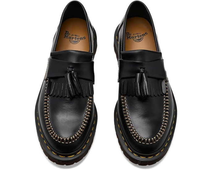 Лоферы Dr. Martens Adrian Ben с бахромой и кисточкой