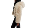 Куртка Free People Louder Please с капюшоном из искусственного меха и укороченным кроем