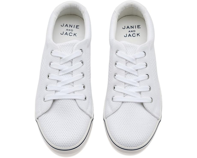 Кроссовки Janie and Jack Flyknit с дышащим верхом и круглым носком