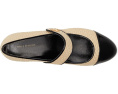 Туфли Tory Burch Cap-Toe Mary Jane Heel Ballet 25mm с контрастным носком