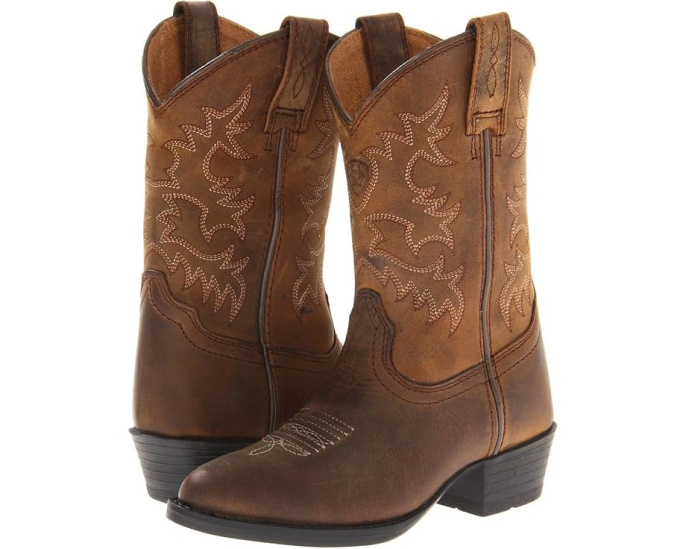 Сапоги Ariat Heritage Western для детей Distressed Brown