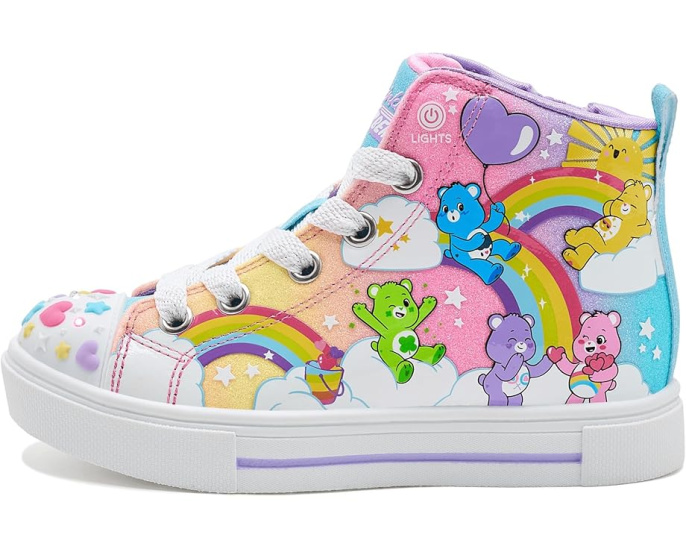 Кроссовки Skechers X Care Bears со светодиодами Twinkle Sparks