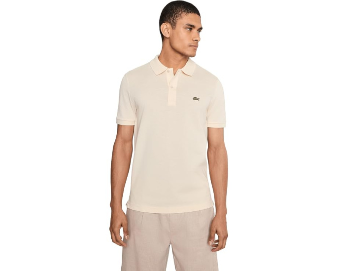 Поло Lacoste Short Sleeve Slim Fit Pique из хлопка