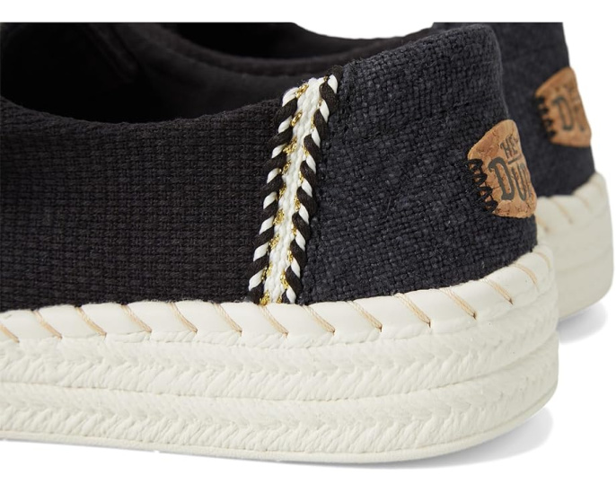 Эспадрильи Hey Dude Wendy Espadrille Woven с плетеным верхом и пробковой стелькой