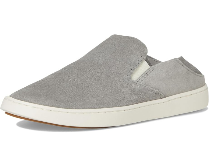 Сланцы OluKai Pehuea Luxe из замши с откидной пяткой