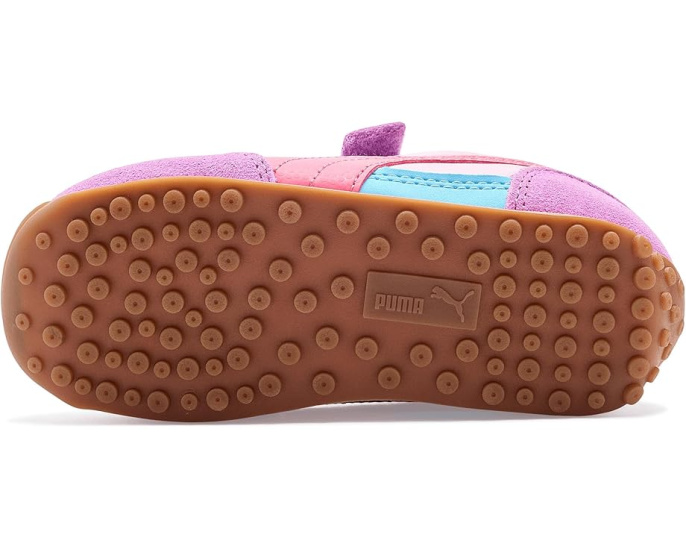 Puma Easy Rider Hook And Loop детские кроссовки на липучках с ретро дизайном