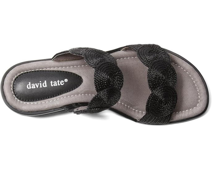 Босоножки David Tate Honey с открытым носком для легкого стиля