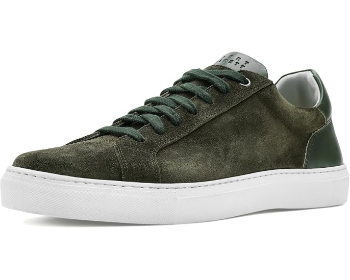 Кеды Robert Barakett Huberto из замши Balsam Green