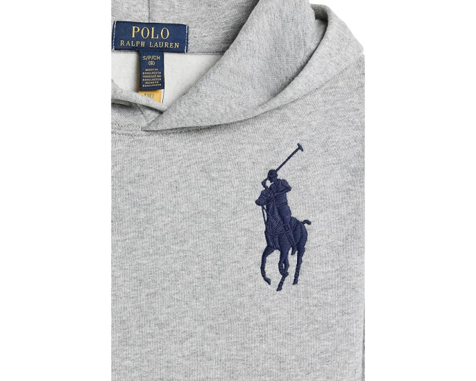Big Pony Fleece Hoodie (Big Kid)