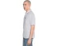 Рубашка Quiksilver Dobby Stripe Classic Woven с оксфордской полосой и нагрудным карманом