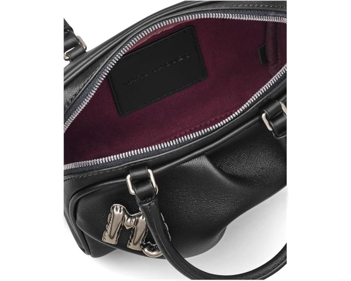 Мини-сумка Marc Jacobs The Micro Wave из премиальной кожи