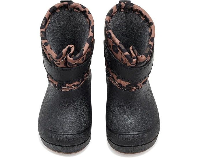 Детские зимние сапоги Bogs Snow Shell-Leopard непромокаемые