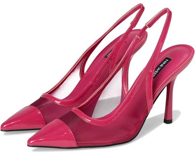 Nine West Лодочки Jermain на высокой шпильке с ремешком на щиколотке