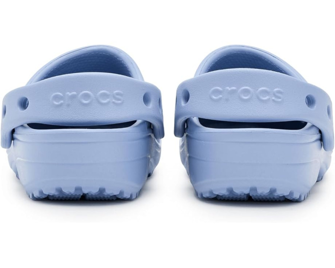 Детские кроксы Crocs Classic с цветочным ажурным дизайном для малышей
